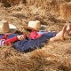 Farmers Asleep in the Hay